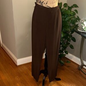 Chico's Additions Size 3 Short Rich Brown Women's Trousers 🤎